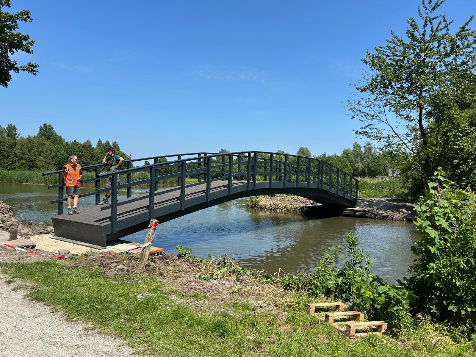 Fiets- en voetgangersbrug recreatiegebied Het Streekbos (1)