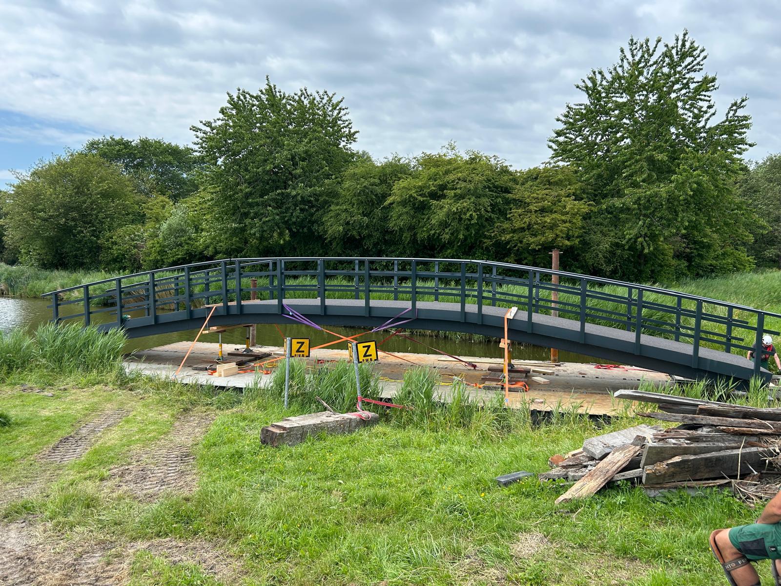 Fiets- en voetgangersbrug recreatiegebied Het Streekbos (2)
