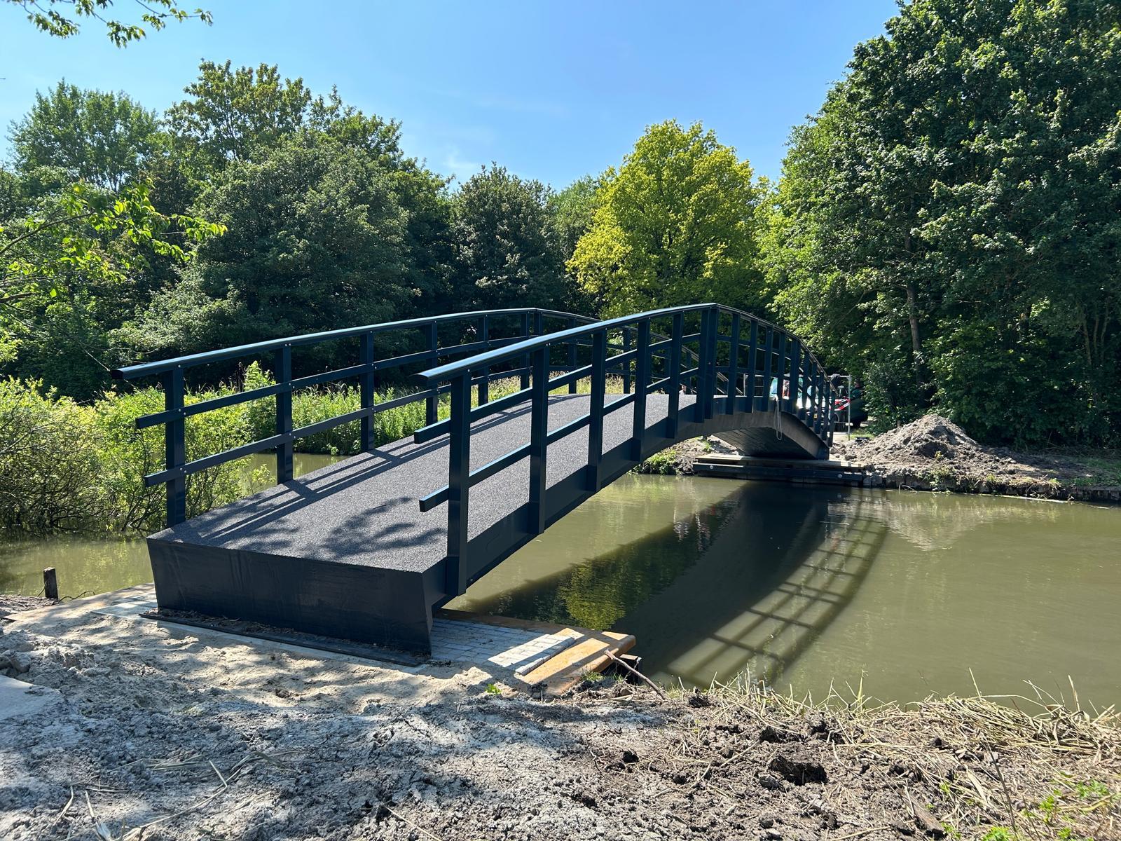 Fiets- en voetgangersbrug recreatiegebied Het Streekbos (4)