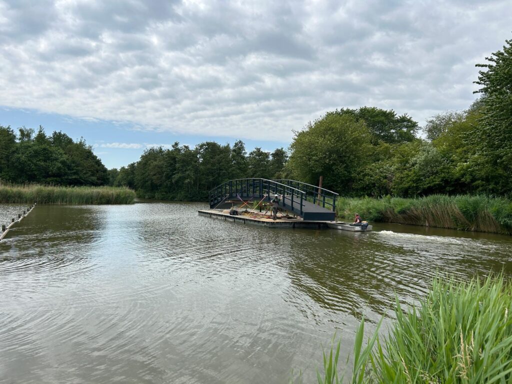 Fiets- en voetgangersbrug recreatiegebied Het Streekbos