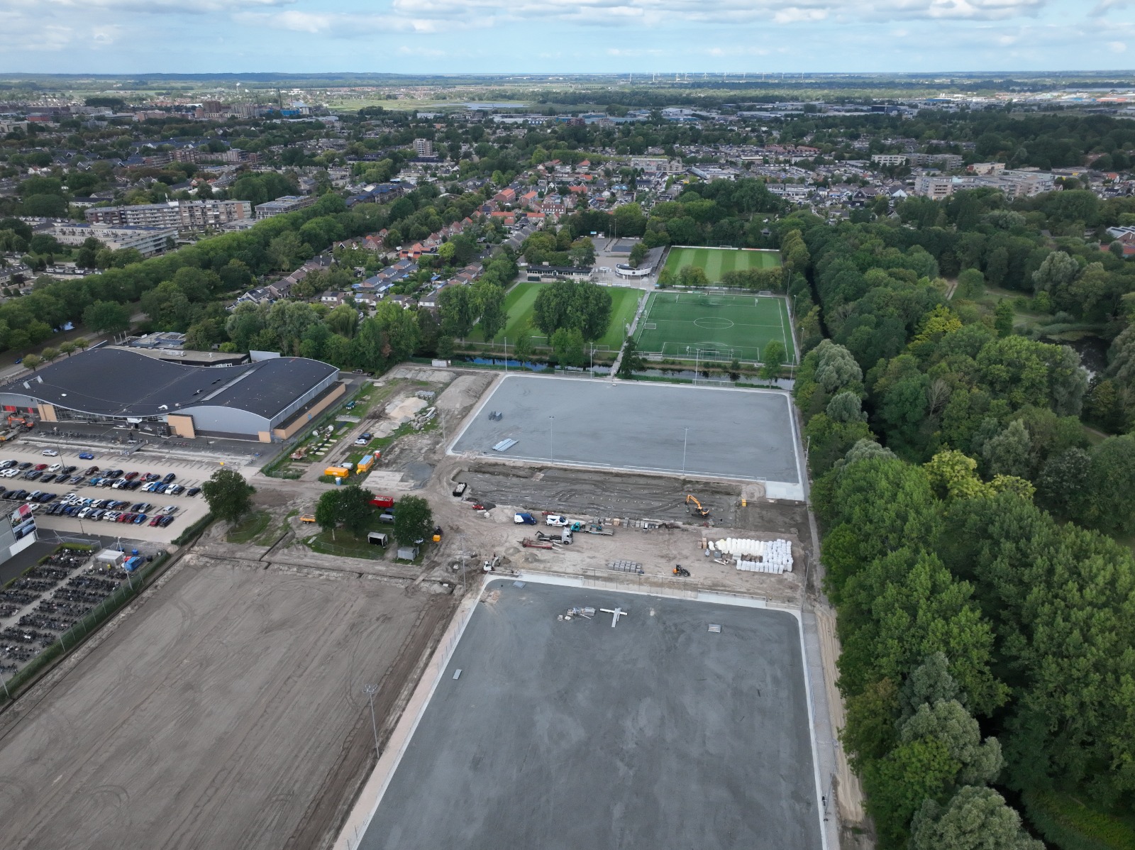 Drone foto sportpark De Kabel 2