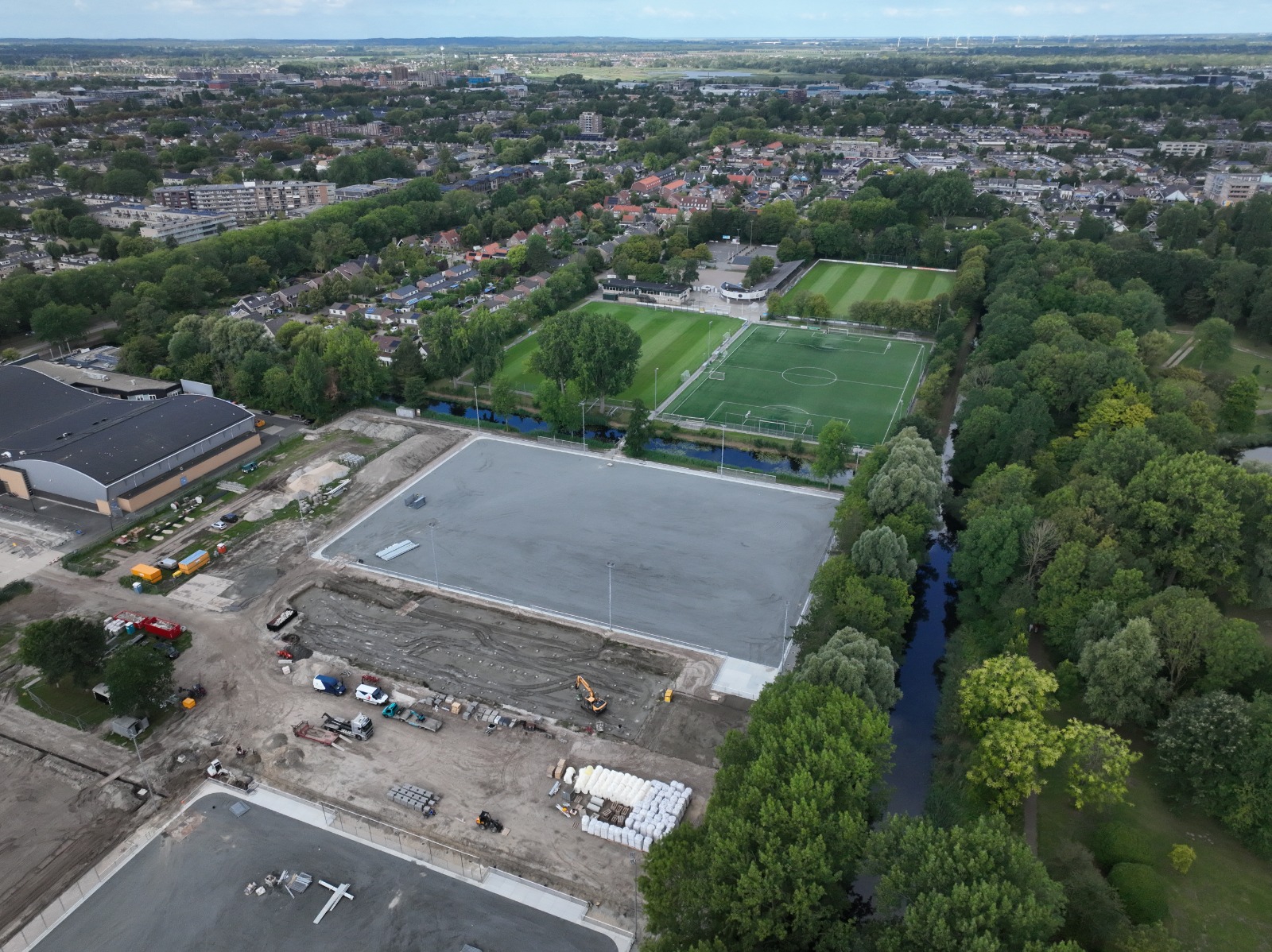 Drone foto sportpark De Kabel 3