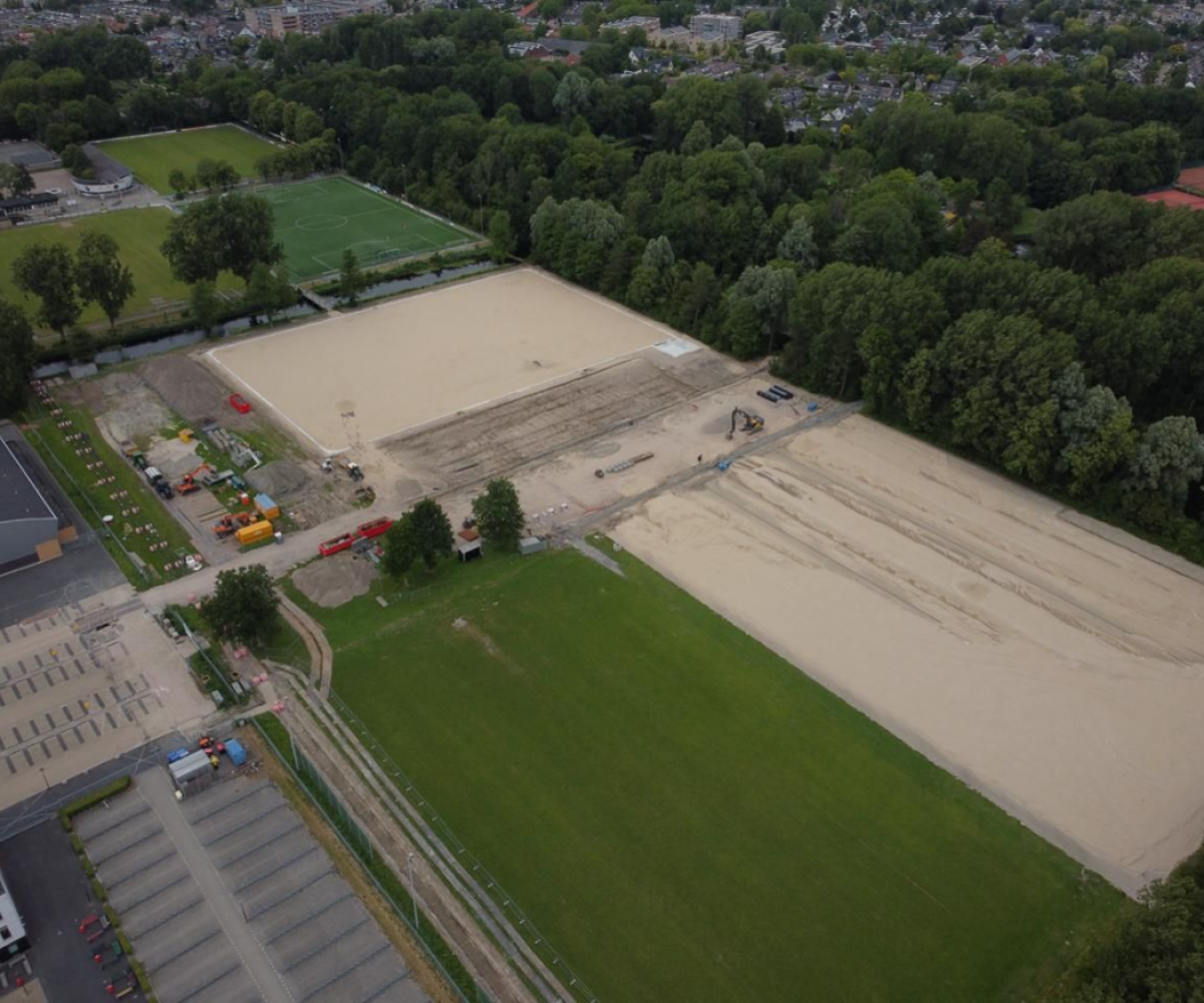 Sportpark De Kabel drone foto