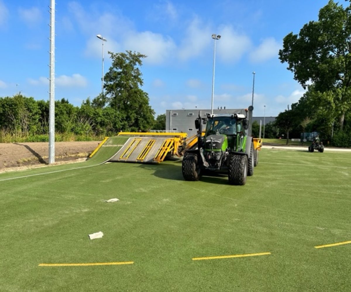 Klimaatbestendig hockeyveld
