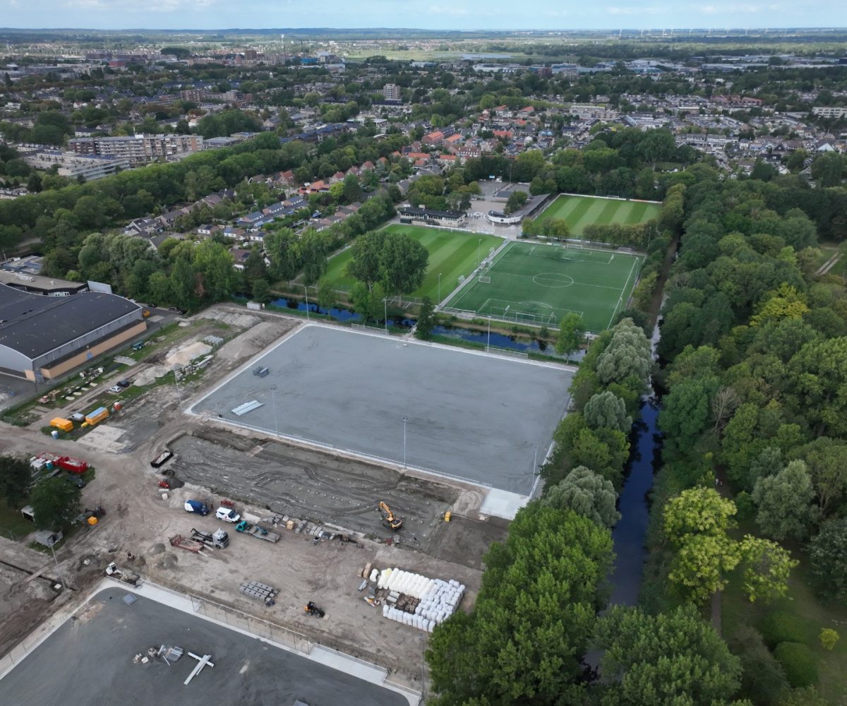 Drone foto sportpark De Kabel 1