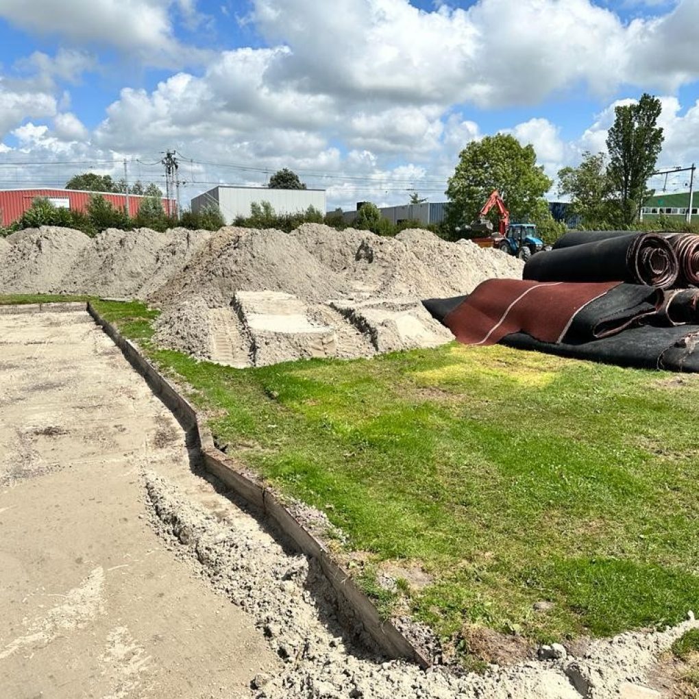 Renovatie atletiekbaan Schagen